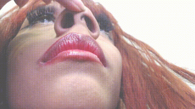 Up Nose And Nose Pinching