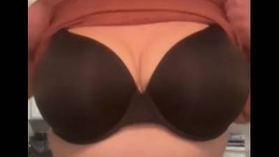 Flashing My Tits In The Kitchen