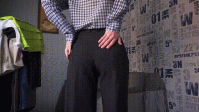 Amateur MILF Try On Haul Work Outfits In Full Back Panties And Teases Panty Line