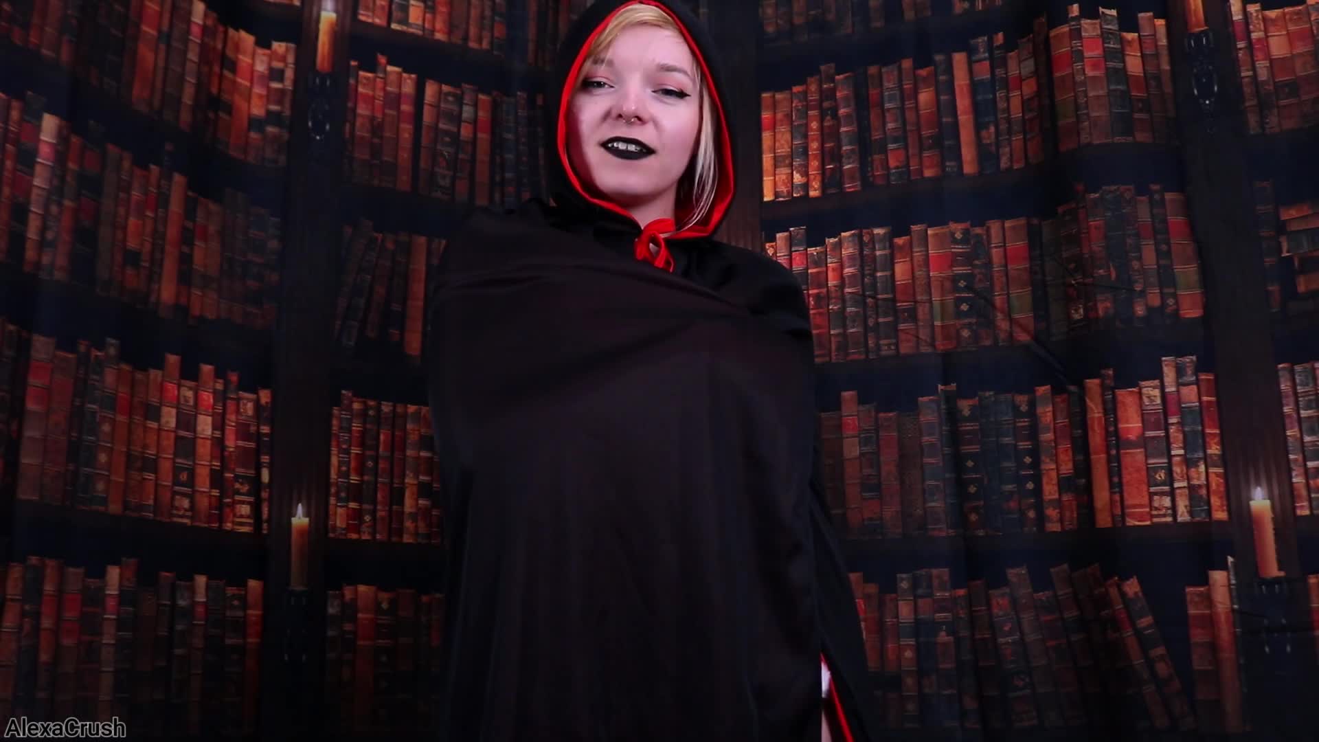 Getting Off The Naughty List JOI With Alexa Crush As Goth Mrs Claus