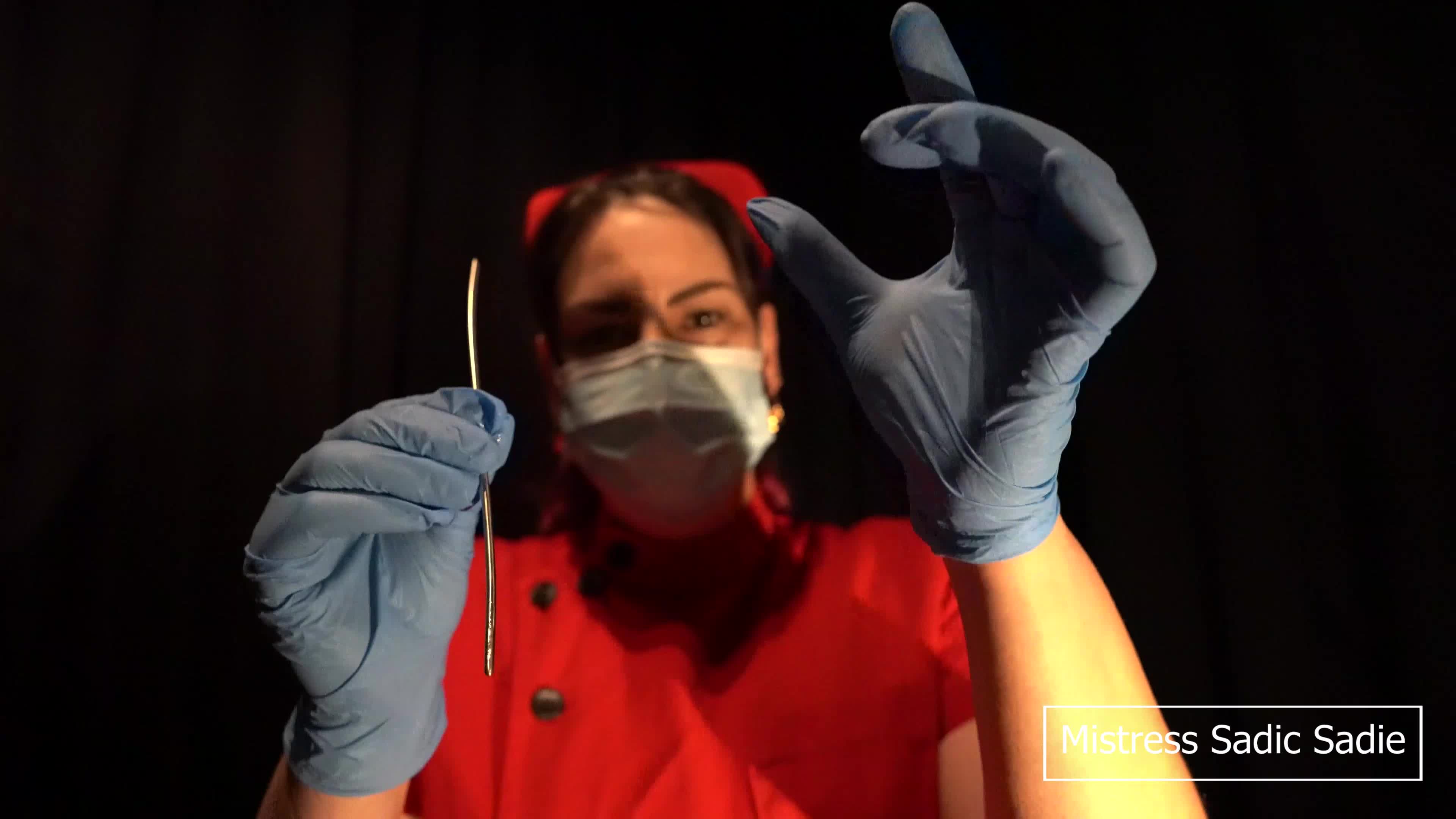 P O V Take Your Dilators And Perform Sounding With Your Mistress