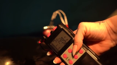 Edging In Vacuumbed With Electro, Toys Combined With Some Hand Deepthoating And Loads Of Spit