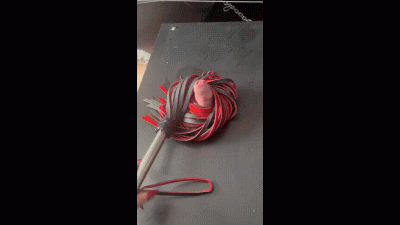 Cbt Dungeon Fantasy- Inc Trample Table, Red Nails, Heels And Whips On Chaste Sub