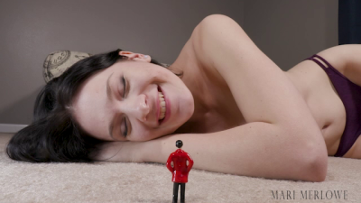 Giantess Strokes Your Pathetic Micro Penis