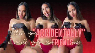 When You "Accidentally" Invite Your Two Friends Over Betasafe Encouraged Bi, Sissy Slave