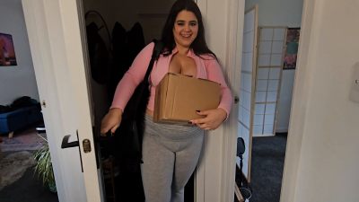 Nudist Roommate Needs Both Holes Filled