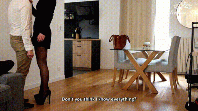 When A Dominatrix Secretary Takes The Power Instead Her Boss!