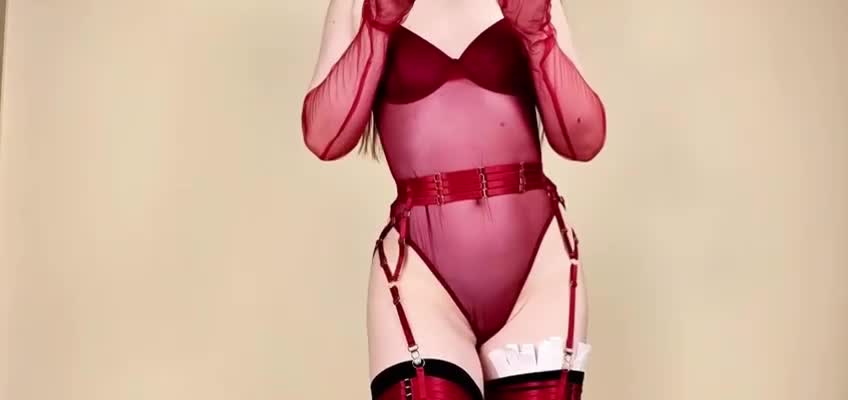 Gentle Femdom JOI Game: Pulling Jerk Off Instructions Out Of My Stocking