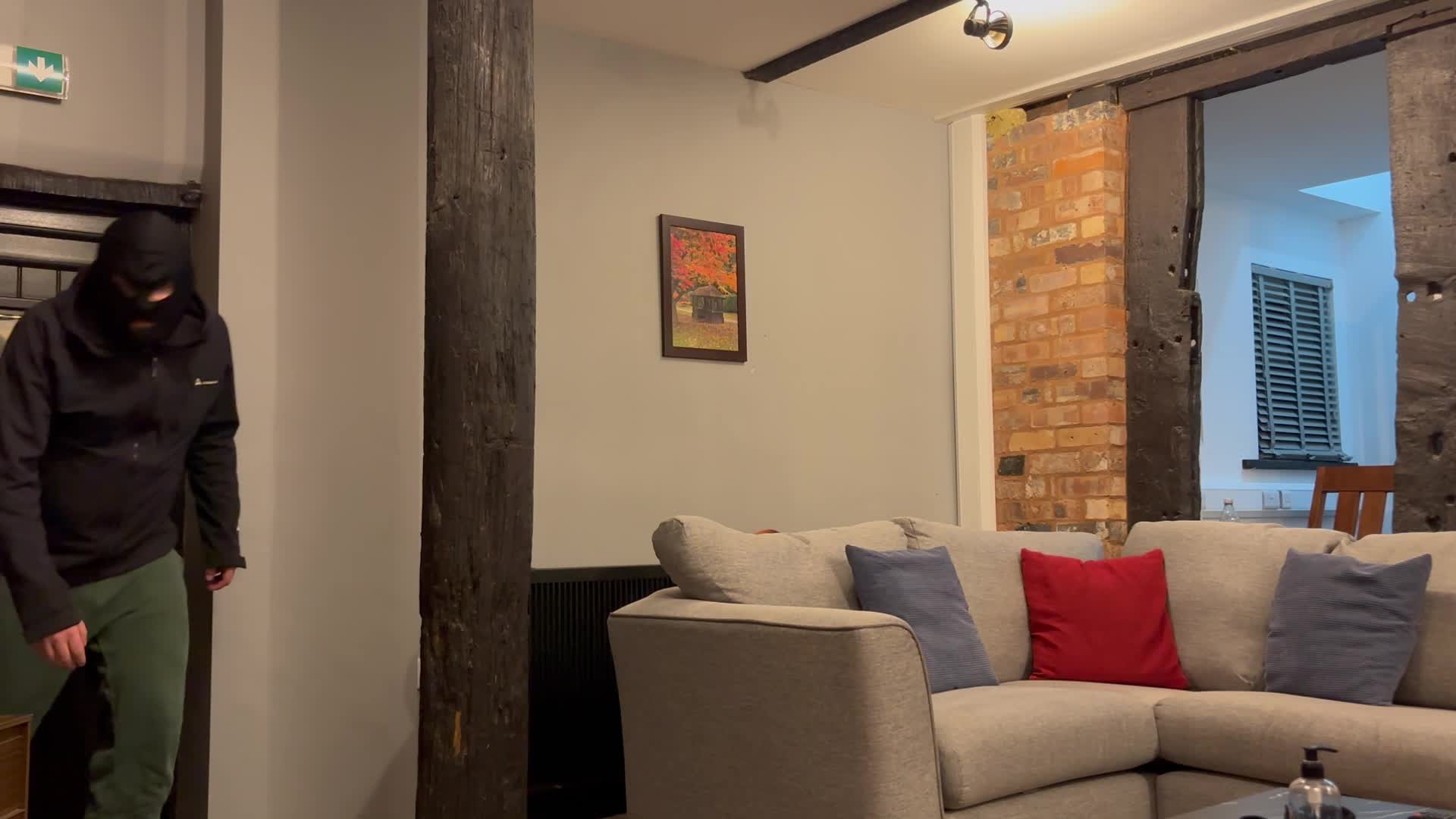 Venom's Halloween Ass Attack: Robber Wakes Bound & Broken By Massive Black Dildo - Spanking, Fingering & Pegging