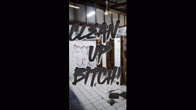Clean Up Bitch Condom Humilation