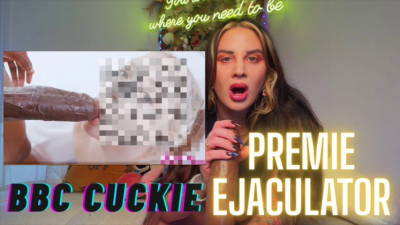 BBC Premature Ejaculator Training With BBC Porn And BBC Dildo