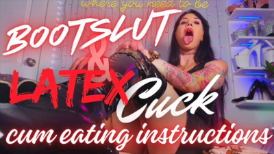 Bootslut And Latex Cuckie CEI