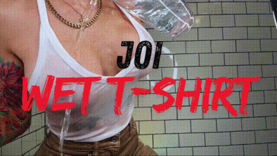 Wet T-Shirt JOI Vanilla