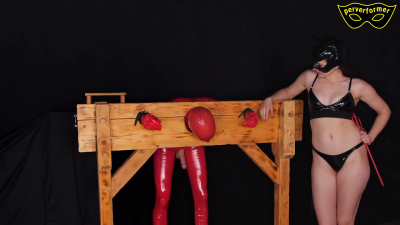 Punished And Degradingly Exposed In The Pillory