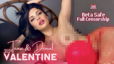 Valentine Tease & Denial Full Censorship