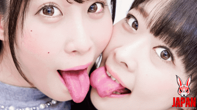 Wet, Wet, Long Tongue Dance With Miori Hara And Momona Aino