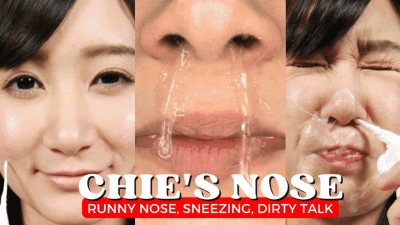 Nose Observation And Runny Nose Dildo Handjob By The Lewd Beauty, Chie Aoi