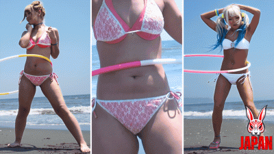 Belly Button Hoop Duo: Noa & Reona Maruyama