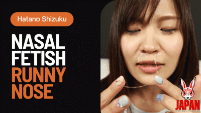 Nose Observation And Runny Nose Dildo Handjob By Shy Beauty