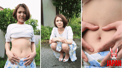 Seductive Belly Button Observation With Haruka Miura