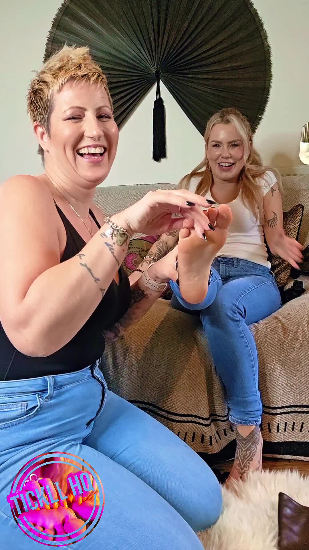 Miss Fair Trade & Elektra - First Touch: Sensual Foot Massage & Tickle Tease