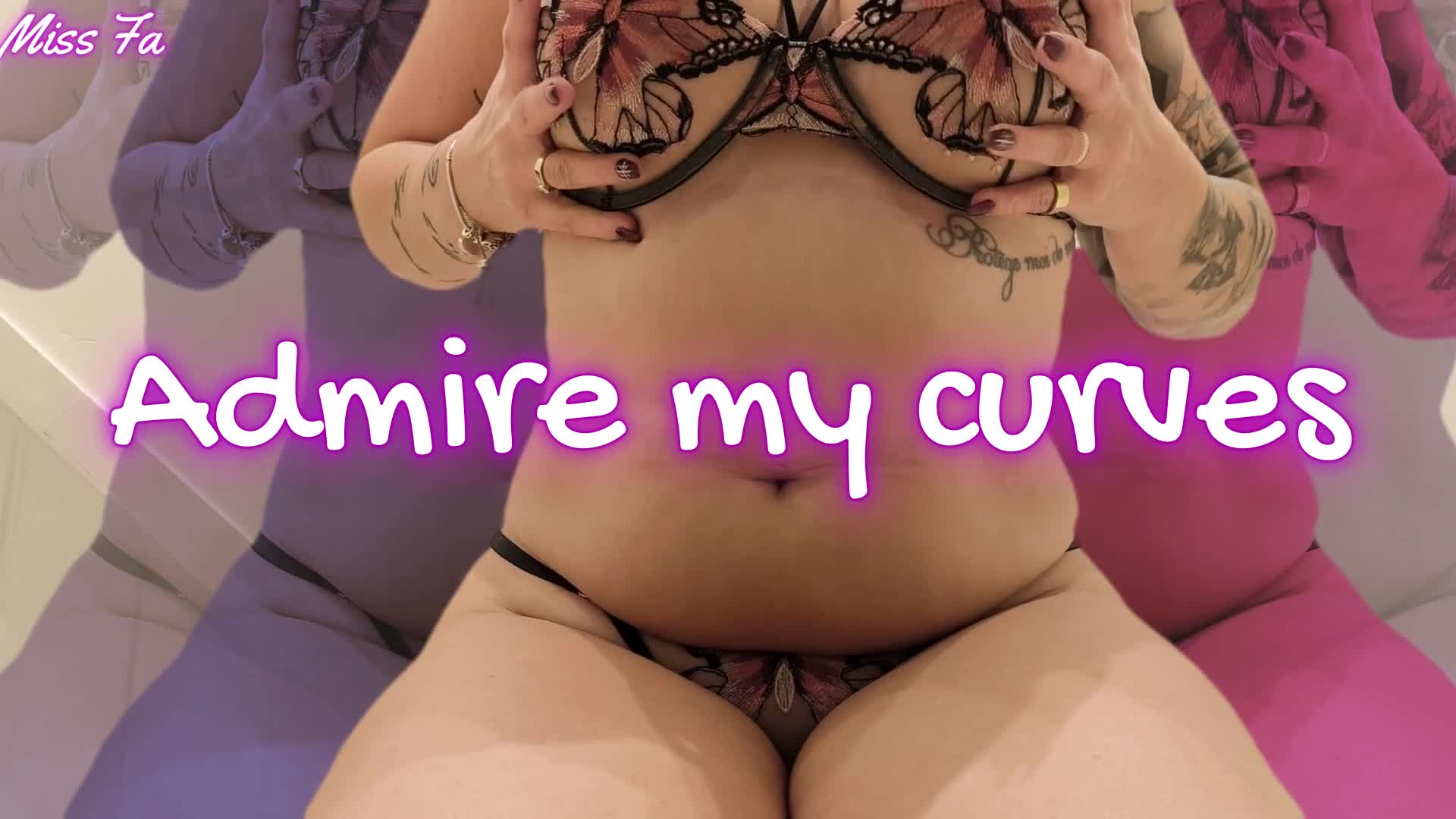 Edging Visual Loop - Miss Fair Trade In Slow Lingerie Tease