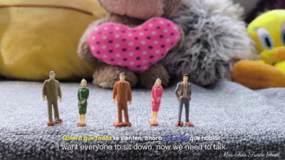 Stepmom & Her Five Tinies: First Lesson (Spanish English Subtitles)