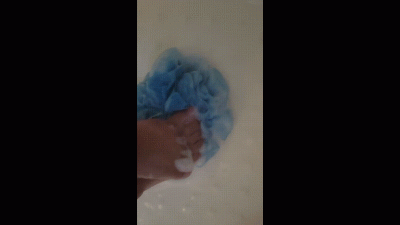 Feet, Suds With Loofah