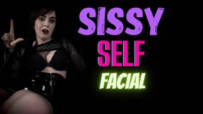 Sissy Self Facial