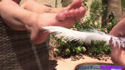 Tickling My Soft Feet With A Feather Until I Have To Laugh