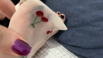 Foot Fetish: Pretty Sock Try-On Video!