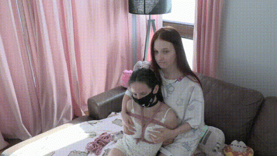 Lady Mononoke: Pyjamas, Bondage, Tickling And A Little Bit Of Punishment For Fox