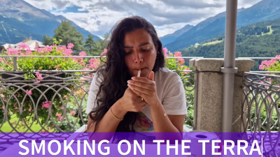 Smoking On The Terrace