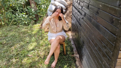 Outdoors And All Wet!