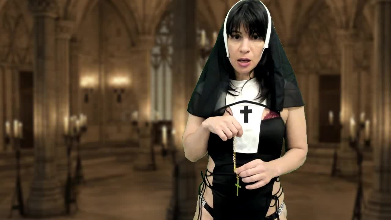 Pegged By A Nun In The Church