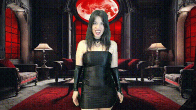 Cruel Creature Of The Night Drains Your Cock