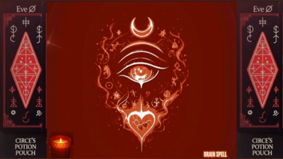 Circe's Potion Pouch Trance * Mind/ Mental Control Drain