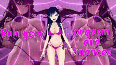 Ruin Your Orgasm And Finances For 2D Princess