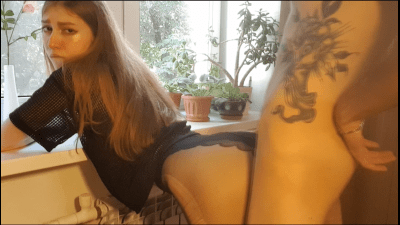 Hard Fuck In Torn Tights From A Neighbor