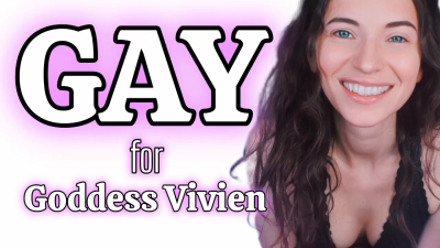 Gay For Goddess Vivien Make Me Bi Encouragement Bisexual