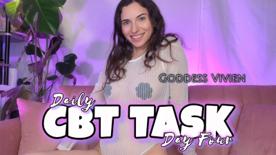 Daily Cbt Task Day Four Ball Busting With Goddess Vivien The Girl Next Door