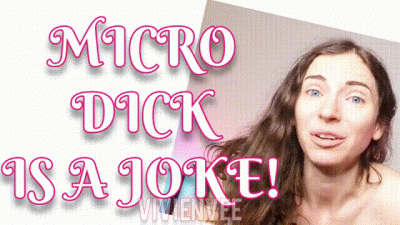Micro Dick Makes Me Laugh! SPH For Virgins With Tiny Penises