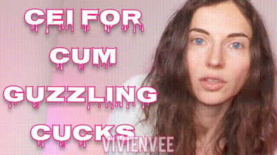 CEI For Cum Guzzling Cucks With Tiny Dicks JOI And Cum Eating Encouragement. You Want That Alpha Cock Cum Sliding Down Your Perverted Throat