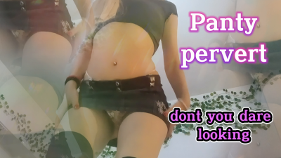 Don't You Dare Looking Submissive Task Underskirt Tease