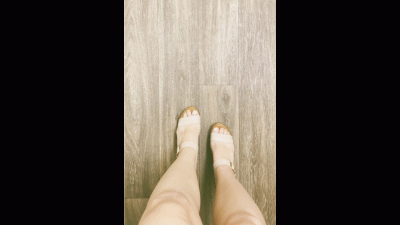Me Stomping On Your Stupid Balls With My Bratty Heels (: