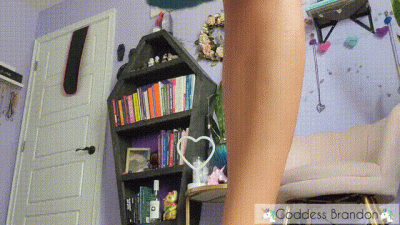 Foot Worship Beneath Giant B's Feet!