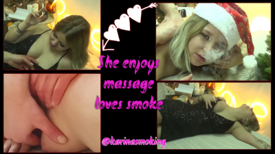 She Enjoys Cigarettes And Massage (Long)