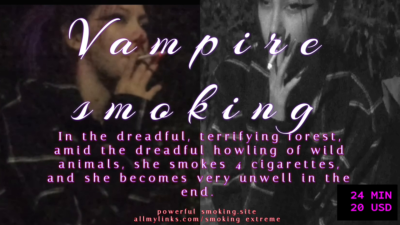 Smoking Creature Of The Night