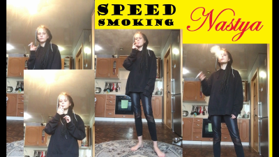 Nastya Performs Speed Smoking And Multiples Challenge