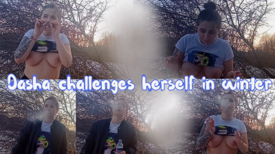 Dasha Challenges Herself In Winter